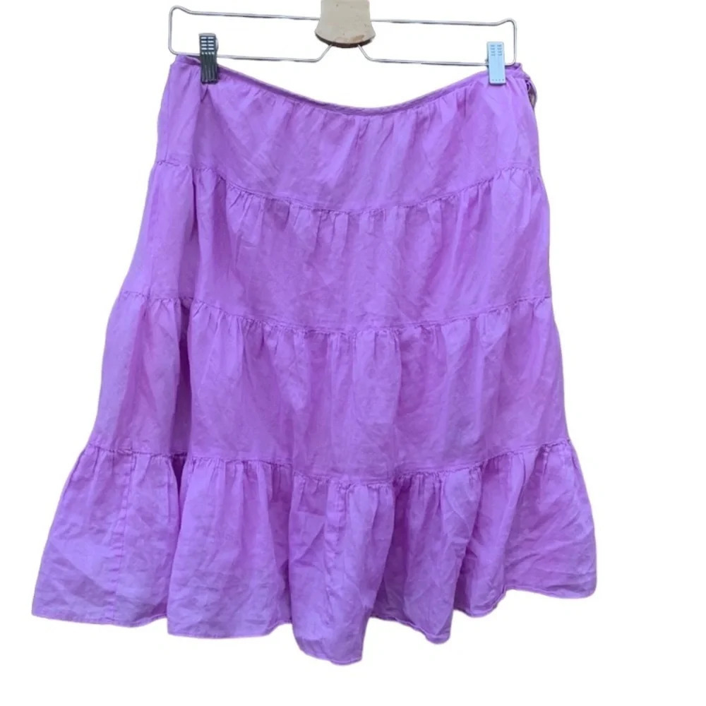 Talbots size 6 light purple skirt waist 16", length 22" - Picture 3 of 3
